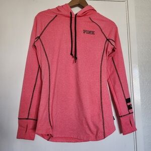 Pink By Victoria's Secret Hoodie Sweatshirt Running Pullover Women’s Size Small
